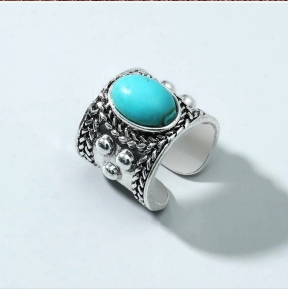 Jewelry - Agate Bohemian Large Cuff Ring